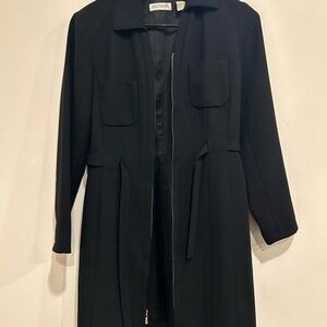 Ann Taylor Petites Elegant Black Women's Coat 4P